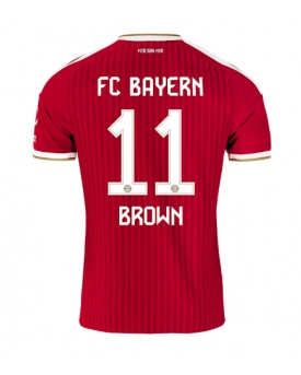 Bayern Munich Nathaniel Brown #11 Maglia Gara Casa Repliche 2026-27 Maniche Corte